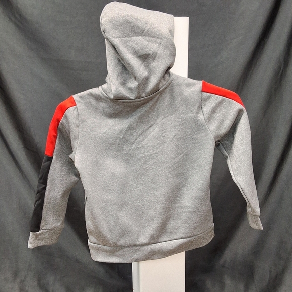 Puma Kids Gray and Red Hoodie - Picture 6 of 12